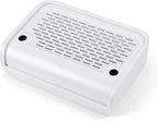 Cat Litter Box Step, Cat Litter Ramp Mat with Filter Function for Self-Cleaning Litter Box, Easy to Clean, Cats Pedal Step Stool Ideal for Kitten & Elderly Cats (White)