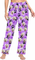 Custom Face Pajamas Pants Personalized Nightwear Bottoms for Women XS-XXL