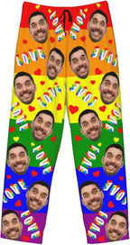 Custom Pajama Pants Personalized Pajama Bottoms With Photo Customizable Pajama For Men Women Add Your Design