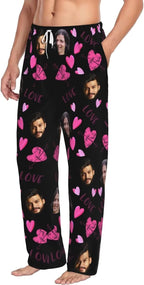 Custom Pajama Pants Personalized Pajama Bottoms With Photo Customizable Pajama For Men Women Add Your Design