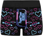 M YESCUSTOM Custom Faces Funny Short Briefs Gift for Husband Underwear