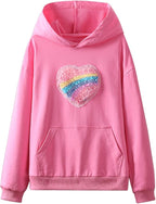 WELAKEN Sweatshirts for Girls Toddler & Kids II Little Girl's Pullover Tops Sweaters & Hoodies