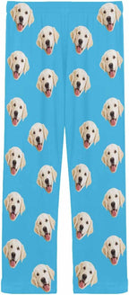 MyPupSocks Personalized Face Pajamas Pants Photo Pajama Bottoms for Men S-XXL