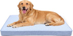 Cooling Dog Bed for Large Dogs, Orthopedic Memory Foam Pet Bed for Crate with Removable Washable Cover,Ideal for Arthritic Dogs (Cooling Fabric, X-Large-41"x 29" x 4")