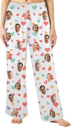 Personalized Pajamas, Custom Pajama Pants for Women, Customize Pajamas for Men