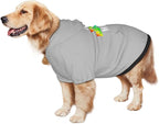 Custom Dog Hoodie with Text Photo, Personalized Pet Clothes Sweatshirt for Small/Medium/Large Dogs, Cats,M, Royal-Blue