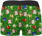 M YESCUSTOM Custom Faces Funny Short Briefs Gift for Husband Underwear
