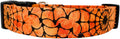Orange Web Halloween Dog Collar (X-Large)