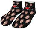 Personalized Ankle Socks with Face Custom Photo Socks Low Cut Ankle Socks Athletic Socks Valentine's Day Gifts for Women Men