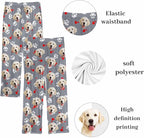 Custom Couple Pajama Pants Sock with Funny Face, Personalized PJ Anniversary Birthday Women Men Pants