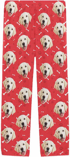 MyPupSocks Personalized Face Pajamas Pants Photo Pajama Bottoms for Men S-XXL