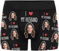 M YESCUSTOM Custom Boxers Briefs for Men Personalized Boxers with Face Mens Funny Underwear with Photo XS-5XL