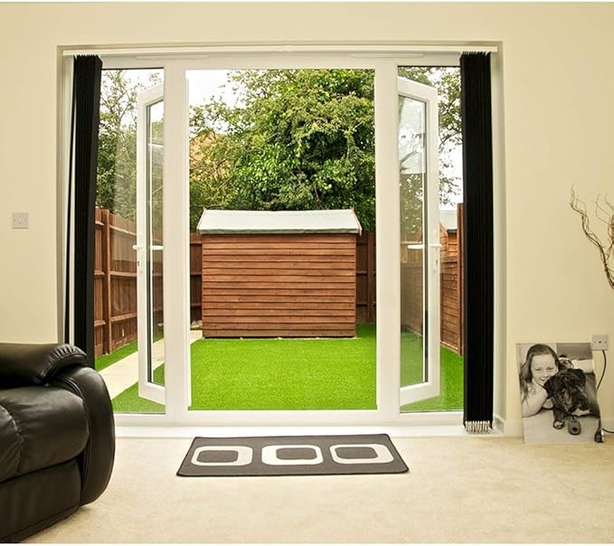 ALTRUISTIC Artificial Grass 4FTX50FT(200 Square Feet), Realistic Fake Grass Deluxe Turf Synthetic Thick Lawn Pet Turf, 1 3/8” Height, Outdoor Decor, Customized