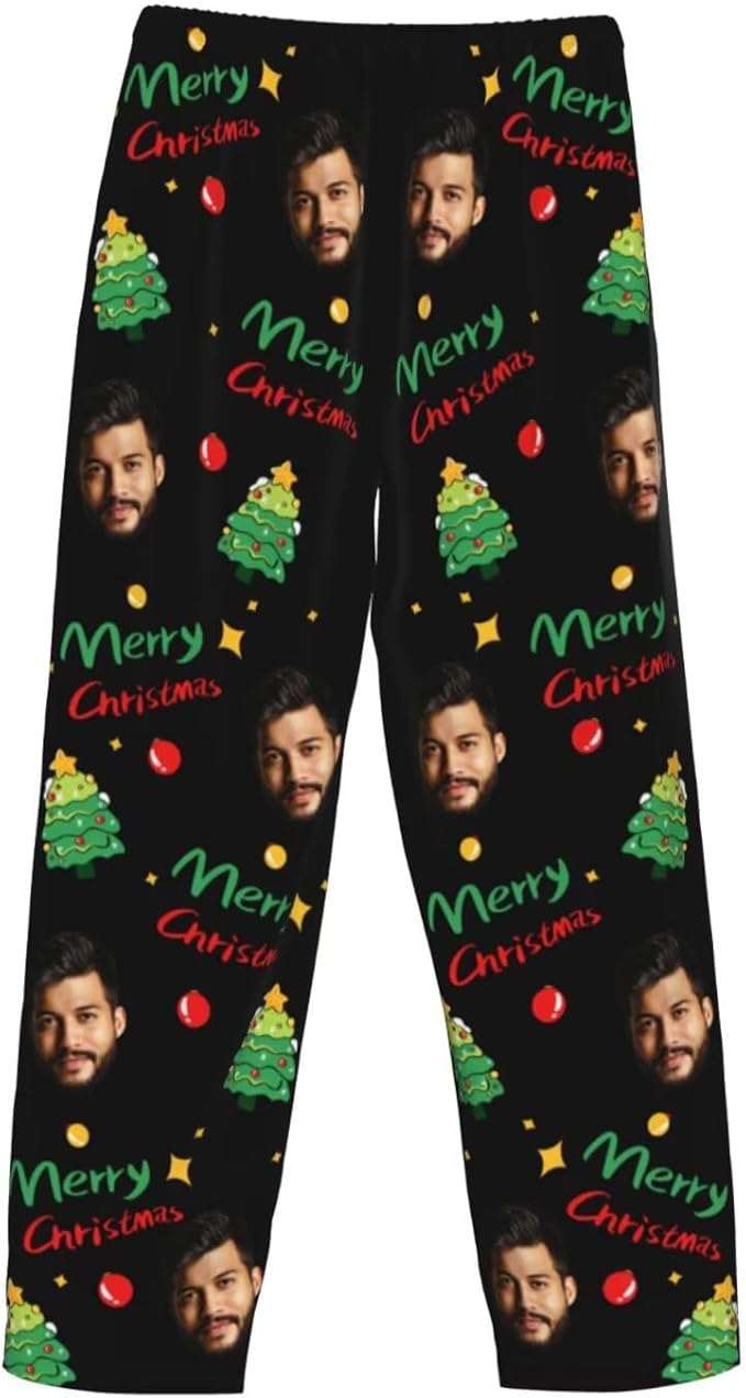 Custom Pajama Pants Personalized Pajama Bottoms With Photo Customizable Pajama For Men Women Add Your Design
