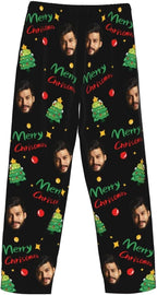 Custom Pajama Pants Personalized Pajama Bottoms With Photo Customizable Pajama For Men Women Add Your Design