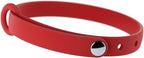 Red Cat Collar - Soft, Comfortable, and Lightweight Breakaway Collar with Name Tag Ring for Outdoor Cats and Sensitive Skin Kittens by Nuvuq (6 ⅞" to 10 ¼", Red)