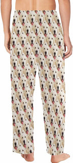 MyPupSocks Custom Pet Face Pajamas Pants Photo Pajama Bottoms for Men S-XXL