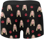 M YESCUSTOM Custom Boxers Briefs for Men Personalized Boxers with Face Mens Funny Underwear with Photo XS-5XL