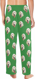 MyPupSocks Personalized Face Pajamas Pants Photo Pajama Bottoms for Men S-XXL