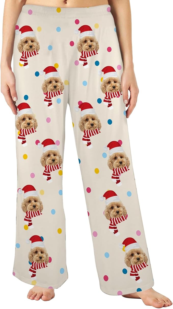 Personalized Pajamas, Custom Pajama Pants for Women, Customize Pajamas for Men