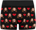 M YESCUSTOM Custom Faces Funny Short Briefs Gift for Husband Underwear