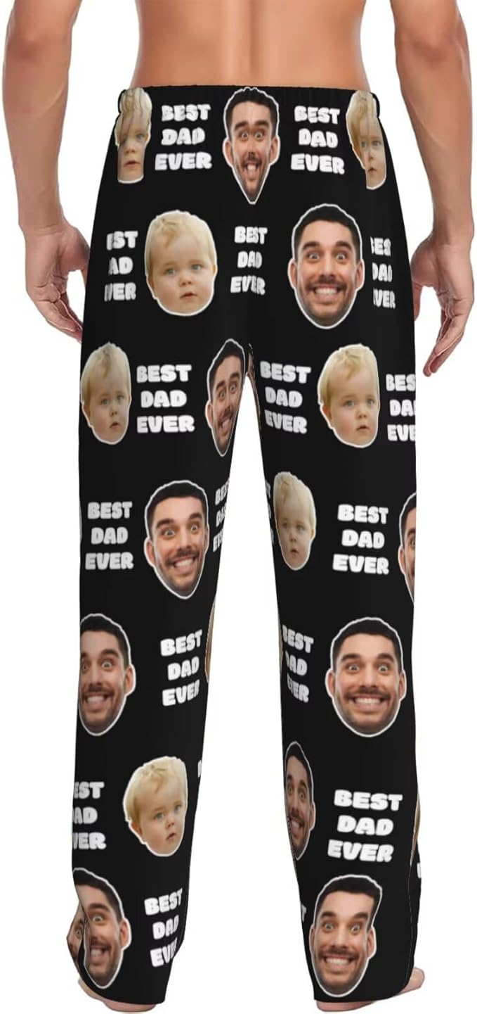 Custom Pajama Pants Personalized Pajama Bottoms With Photo Customizable Pajama For Men Women Add Your Design