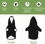 Dog Clothes for Small Dogs, Dog Hoodie Hoodies Custom Pet Puppy Sweatshirt Sweaters Ropa para Perros Pequeños Personalized Sweater Shirt,Black02, XS, Customized Gifts