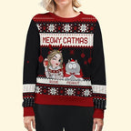 Wrappiness A Girl And Her Dog Christmas Sweatshirt - Cozy Unisex Fit Custom Shirt - Cute for Women Pet Lovers
