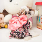 WeeH Dog Costume Halloween Cat Clothing Cosplay Japan Kimono Pet Clothes for Doggy Kitty Rabbits Pig Fun, Black, Medium