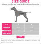 PUPTECK No Pull Dog Harness Soft Adjustable Basic Nylon Step in Puppy Vest Outdoor Walking with Leash Medium