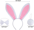 Lionheart glory 3 Pack Easter Day Dog Headband Bunny Rabbit Ear Dogs Headwear Pet Easter Bow Cute Costume Accessories for Small Medium Large Dogs
