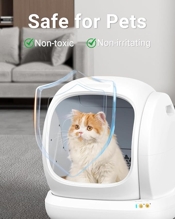 12 Packs Cat Litter Deodorizer Compatible with Meowant Self-Cleaning Cat Litter Box, Pet Deodorizer Odor Eliminator, Cat Litter Odor Control,Suitable for MW-SC01/MW-SC02/MW-SC03/ MW-SC09 Litter Box