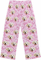 Custom Face Pajamas Pants Personalized Nightwear Bottoms for Women XS-XXL