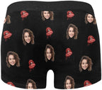 M YESCUSTOM Custom Boxers Briefs for Men Personalized Boxers with Face Mens Funny Underwear with Photo XS-5XL
