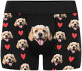 M YESCUSTOM Custom Boxers Briefs for Men Personalized Boxers with Face Mens Funny Underwear with Photo XS-5XL