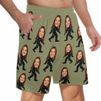 Custom Pajama Pants for Men, Personalized PJ Pants with Photos, Custom Mens Pajama Shorts, Gifts for Dad Husband