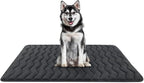 Bubble bear Dog Crate Mat - Upgraded Thick, Ultra Soft, Washable & Anti-Slip Kennel Pad for Small/Medium/Large Dogs, Dark-Hued to Hide Stains (48"x30")