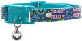 New Kittyrama No Feed Cat Collar with Bell. Breakaway, Quick Release, Hypoallergenic, Vet Approved. Lightweight Kitten Collar. As Seen in Vogue. Soft & Comfy. Indigo