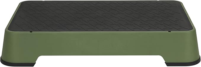 HUNTMARK Dog Training Place Board - Durable Hunting Dog Training Platform - Non-Skid Surface and Nonslip Feet - Stackable, Portable Agility Platform - Modern Puppy Trainer Equipment (Green)
