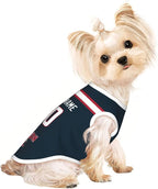Houston Dog Clothes Jersey Pet Jersey Customized Any Name & Number S-5XL for Small Middle and Big Dogs