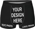 Personalized Underwear for Men with Face Custom Face Boxers Customized Boxer Briefs Funny Gifts for Him Husband Boyfriend
