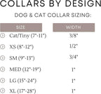 Blue Leopard Dog Collar (Large)