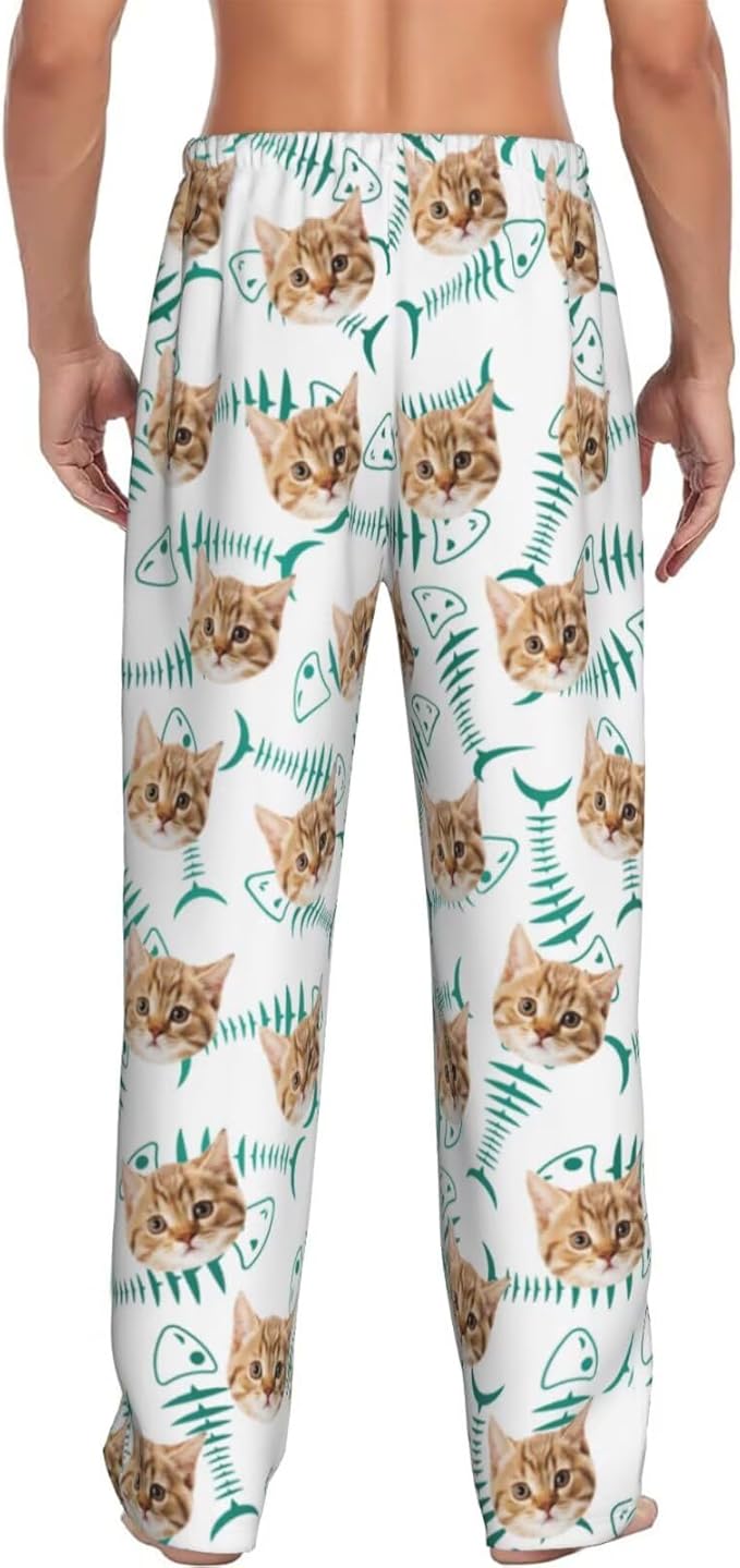 Custom Pajama Pants Personalized Pajama Bottoms With Photo Customizable Pajama For Men Women Add Your Design