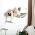 SVD.PET 3-Pack Cat Climbing Stairs with Replaceable Felt Pad, Cat Shelves & Toys for Medium & Large Cats (White)