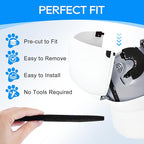 8-Pack Carbon Filters Compatible with Litter-Robot 4, Litter Box Filters Replacement Accessories, Activated Carbon Eliminate Odor, Controls Moisture on Pet's Body and Keep Home Fresh