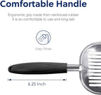 WePet Cat Litter Scoop, Aluminum Alloy Sifter, Kitty Metal Scooper, Deep Shovel, Long Handle, Poop Sifting, Kitten Pooper Lifter, Durable, Heavy Duty, for Litter Box
