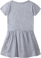 Mud Kingdom Little Girls Dresses Cotton Summer Holiday Cute Cat Dress Short Sleeve