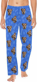 MyPupSocks Custom Pet Face Pajamas Pants Photo Pajama Bottoms for Men S-XXL