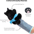 Cat Wrestling Glove Puppet Toy – Interactive Hand Mitt with Durable Protective Sleeve and Catnip - Play & Enrichment