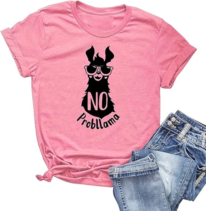 NIUBIA Women's T Shirts Summer Tops Simple Heart Graphic Shirts Sayings Short Sleeve Vacation Casual Blouse Thankful Tee
